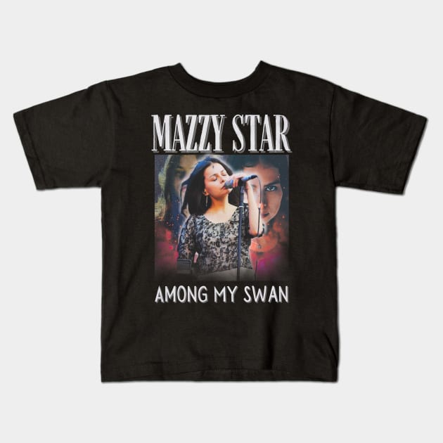 Mazzy Star Original Aesthetic Tribute 〶 Kids T-Shirt by Terahertz'Cloth